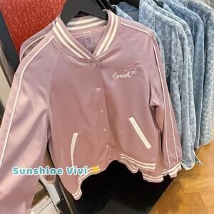NWT Coach Women's Reversible Spring Blossom Souvenir Jacket CAH79 small